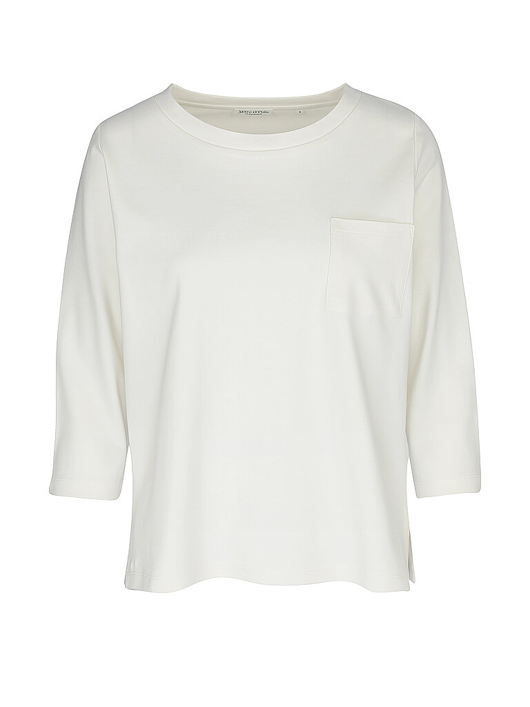 MARC O'POLO Shirt weiß | S